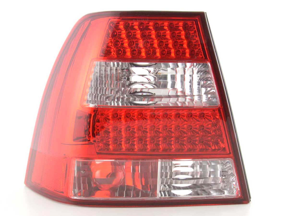 Led Rückleuchten VW Bora Typ 1J 98-03 klar/rot Led Rückleuchten VW Bora Typ 1J 98-03 klar/rot